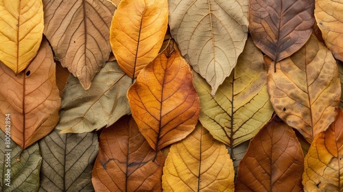 Vivid Display of Gradually Changing Autumn Leaves © admin_design