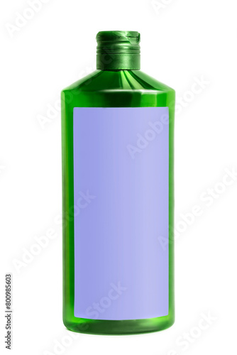 Shampoo bottle isolated