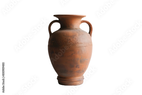 Outdoor Vase Beauty on Transparent Background