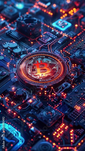 Wallpaper Mural Unleash the potential of cryptocurrency through an eye-level lens Illustrate a world where blockchain technology and digital assets reign supreme, exuding power and promise Engage the audience  Torontodigital.ca