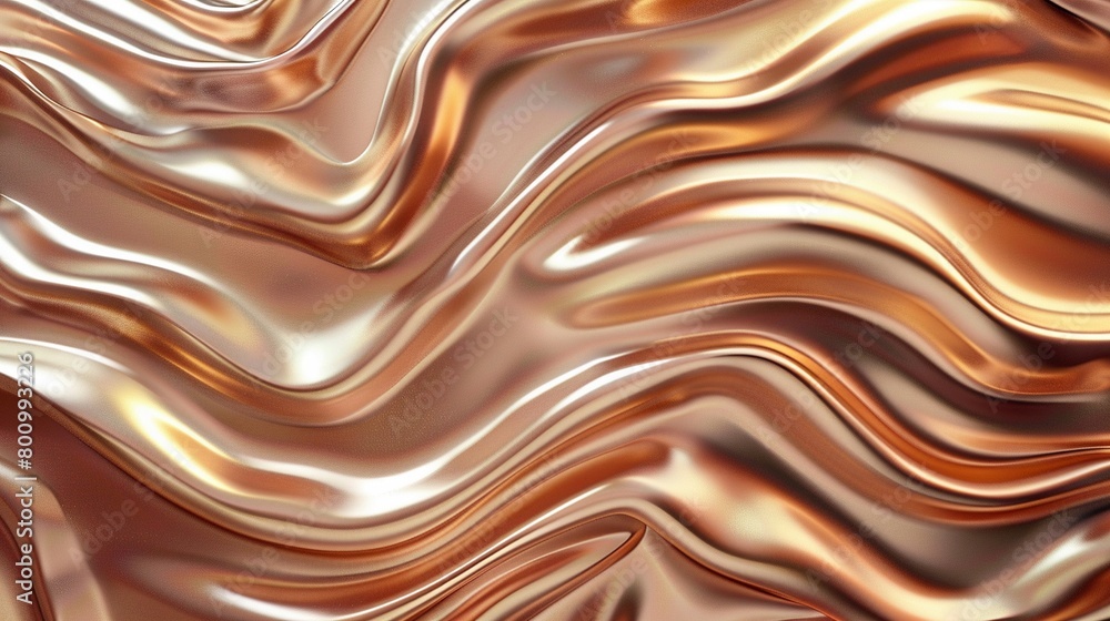 The background features abstract, wavy lines of satin foil, blending textures and light in elegant harmony The background features abstract, wavy lines of satin foil, blending textures and light in elegant harmony