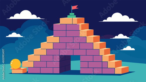 The towering barrier of unease constructed from blocks of irrational thinking and suffocating those living within its confines..