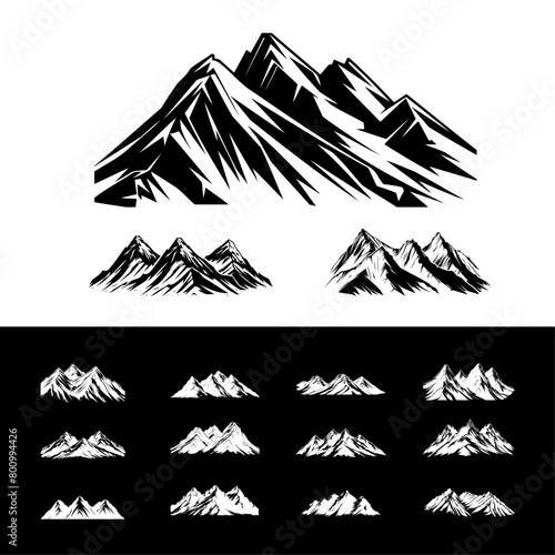 Monochrome Mountain Summit Ensemble