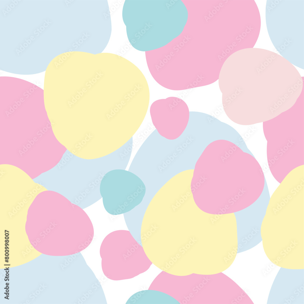 Hand drawn abstract background Beautiful colors spots vector illustration