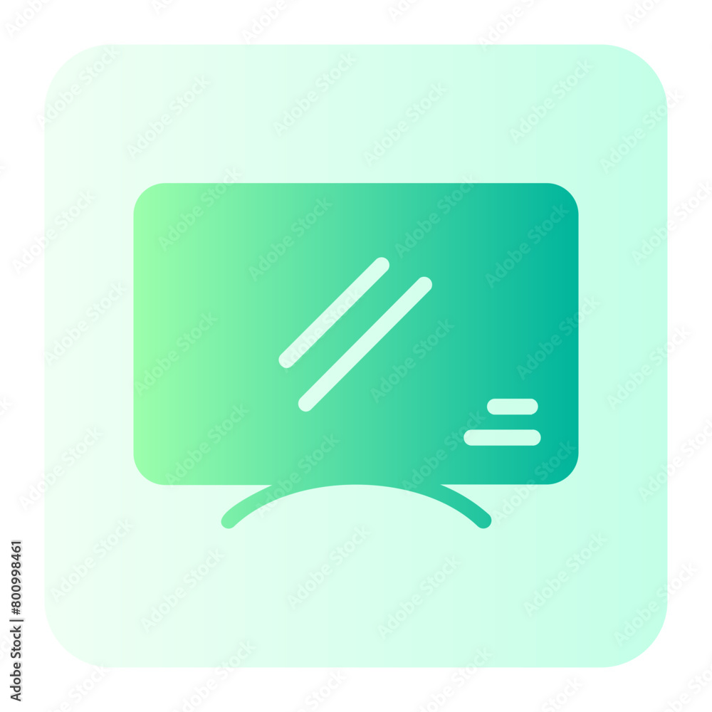 tv gradient icon tv gradient icon