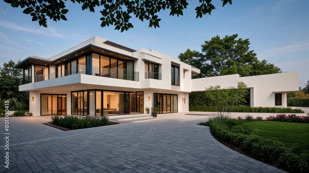 modern luxury villa exterior architecture design