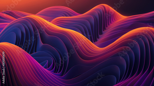Explore the future of privacy in the age of ubiquitous technology with vibrant gradient lines