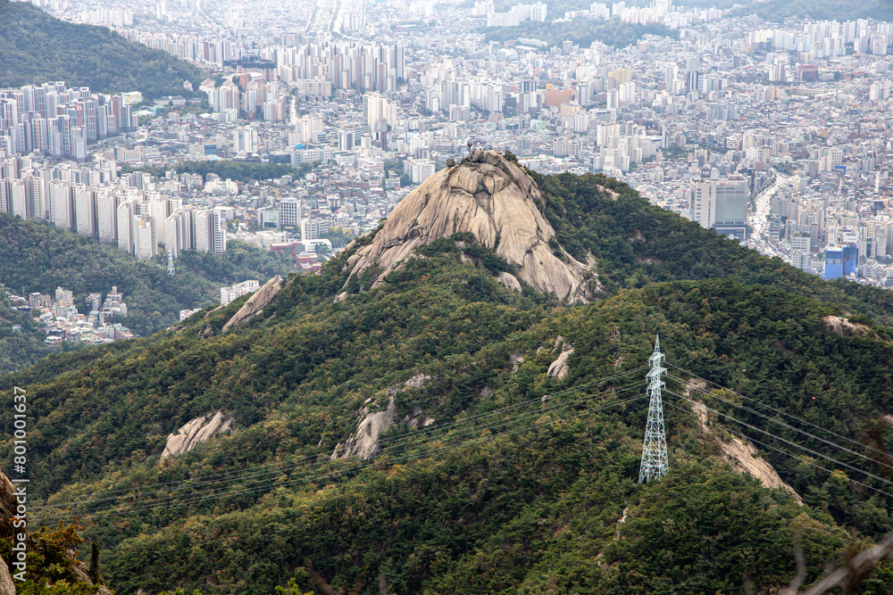 Obraz premium Seoul Mountain