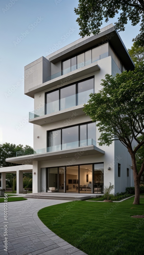 modern luxury villa exterior architecture design