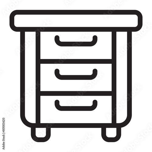 drawer line icon
