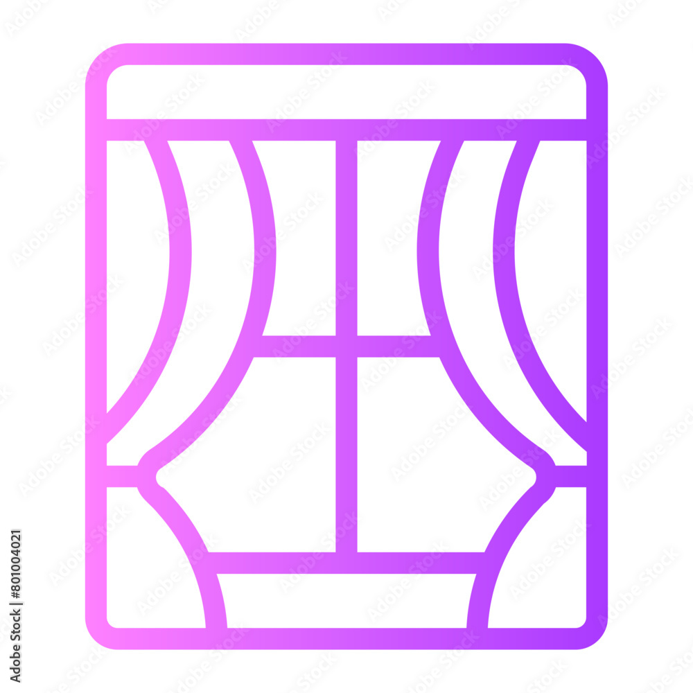 window gradient icon window gradient icon