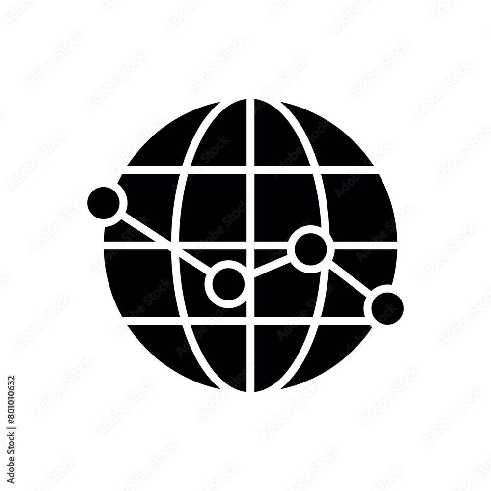 Global chart icon vector illustration. Diagram icon on isolated background. Statistics sign concept. Global chart icon vector illustration. Diagram icon on isolated background. Statistics sign concept.