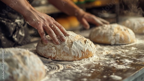 From Dough to Delight: The Bread Maker's Mastery in Kneading and Baking Fresh Bread