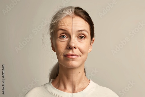 Aging resistance facilitates comprehensive aging care through aging skin treatment integration, dynamic aging management and grow old strategies focusing on skin care technology portrait halve
