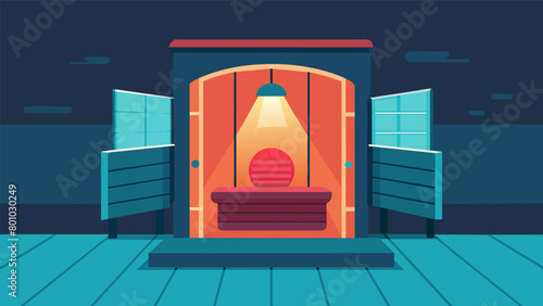 The infrared sauna at this health spa is specifically designed for beauty and antiaging benefits with collagenboosting settings and targeted muscle.