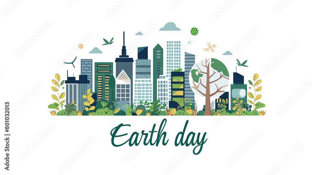 Obraz premium World environment and earth day.Ai Generated