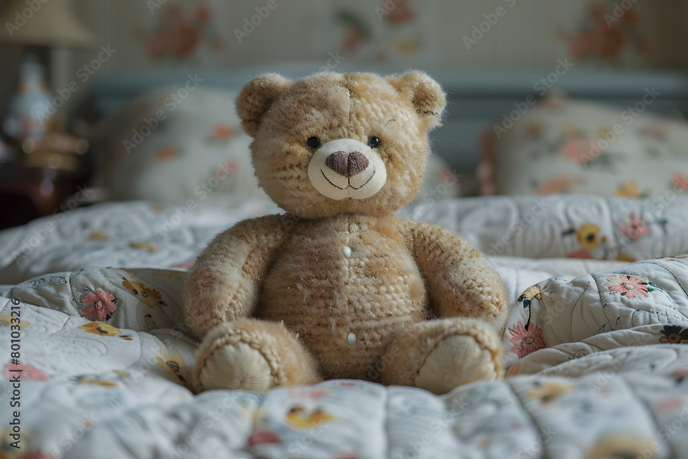 Teddy in bed new arrivals