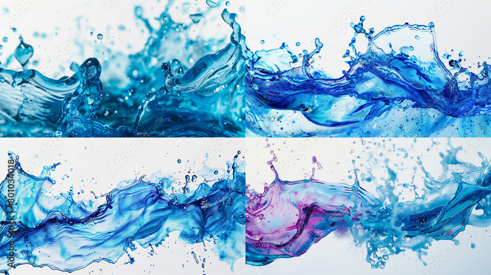 Obraz premium splash