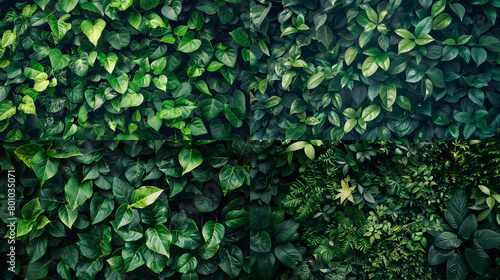 Wallpaper Mural green background Torontodigital.ca