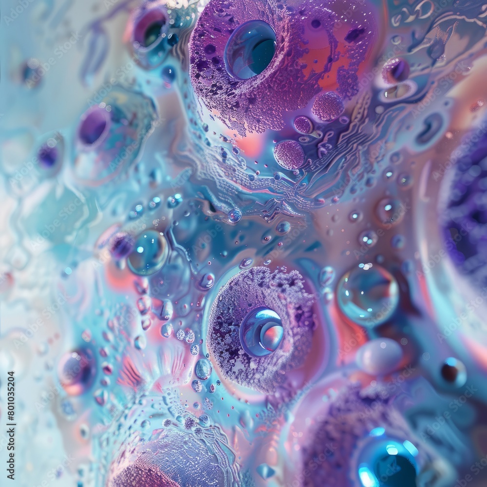 cell in liquid environment. cell in liquid environment.