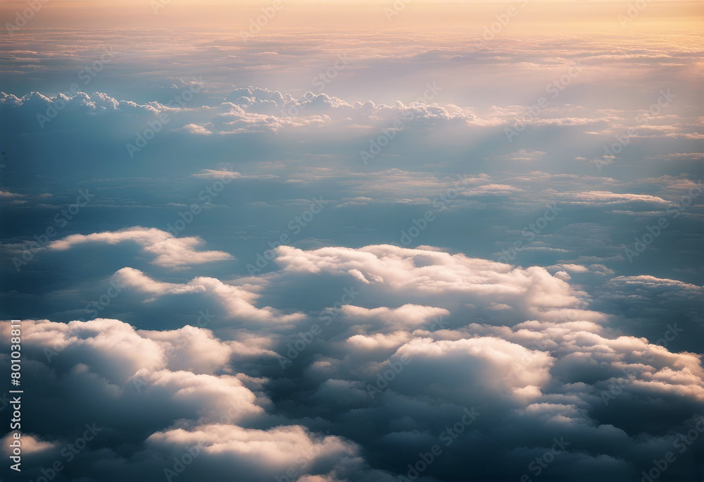 'seen clouds airplane generative window ai cloud aeroplane flight sky travel aerial view weather atmosphere nature horizon altitude perspective aviation journey'