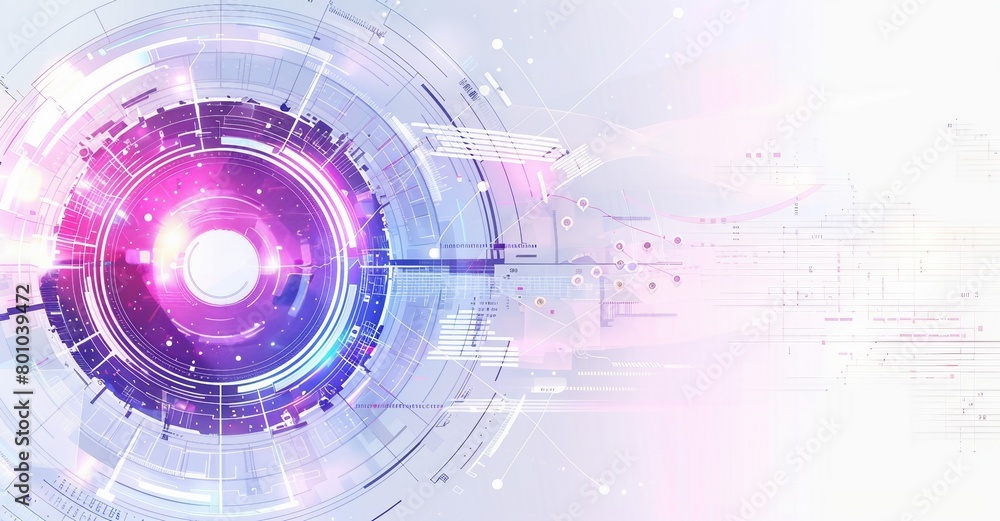 abstract colorful futuristic background. circles abstract colorful futuristic background. circles