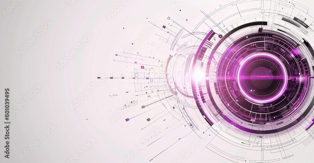 abstract colorful futuristic background. circles abstract colorful futuristic background. circles