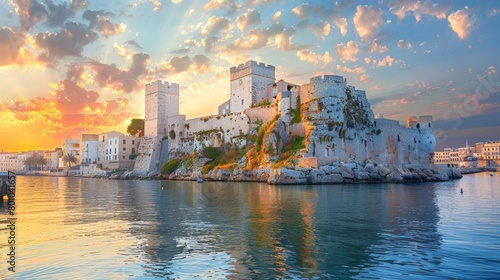 Bari Adriatic Sea Skyline