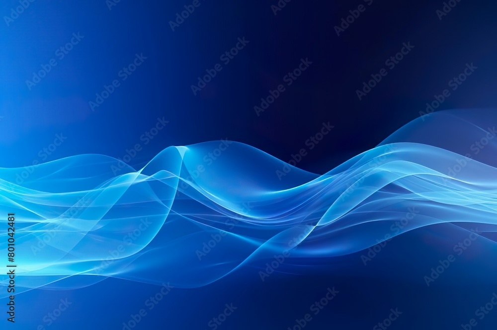 Abstract blue smoke background. Generative AI Abstract blue smoke background. Generative AI