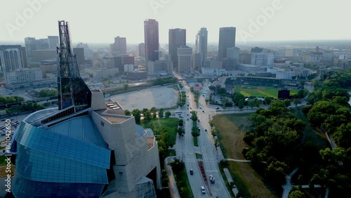 Winnipeg Downtown Skyline 4k