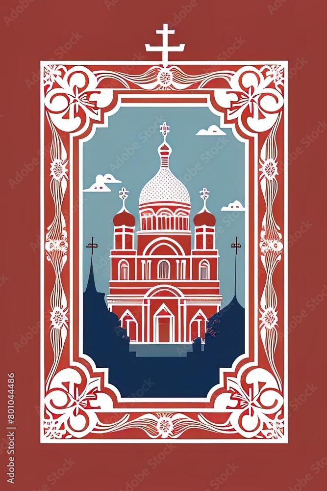 Naklejka premium Frame