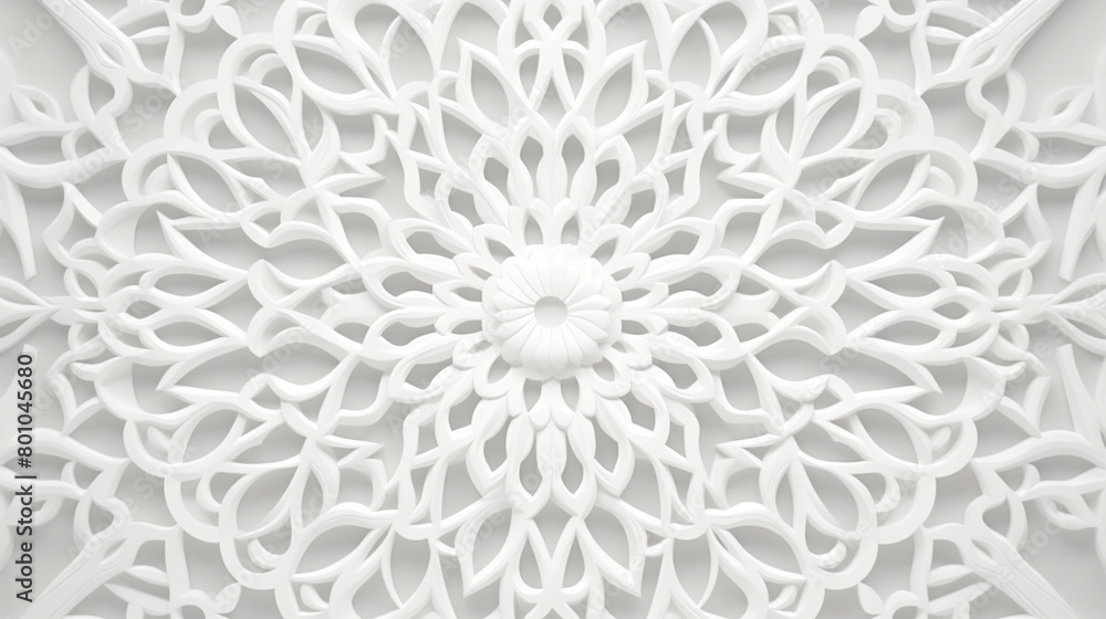 indian white background 3d, white abstract frame, chakra element, esoteric symbol indian white background 3d, white abstract frame, chakra element, esoteric symbol