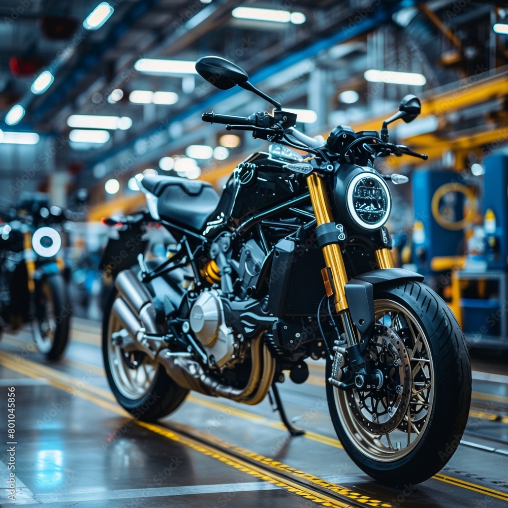 Behindthescenes at a motorcycle manufacturing plant that uses cryptocurrency for international purchases