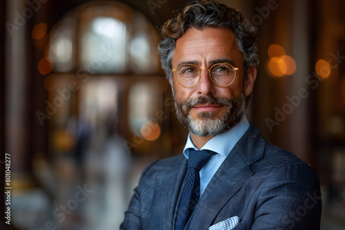 Business Man in the Style of Dutch Golden Age