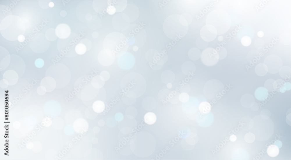 bokeh light glitter abstract blurred white light can be used for cover decoration bokeh background vector
