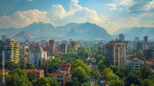 Tirana Ottoman Influences Skyline