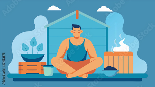 Retreating to the privacy of your own home sauna for a relaxing and revitalizing sweat session that promotes overall wellbeing..