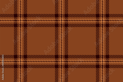 Background fabric tartan of texture textile check with a seamless pattern plaid vector.