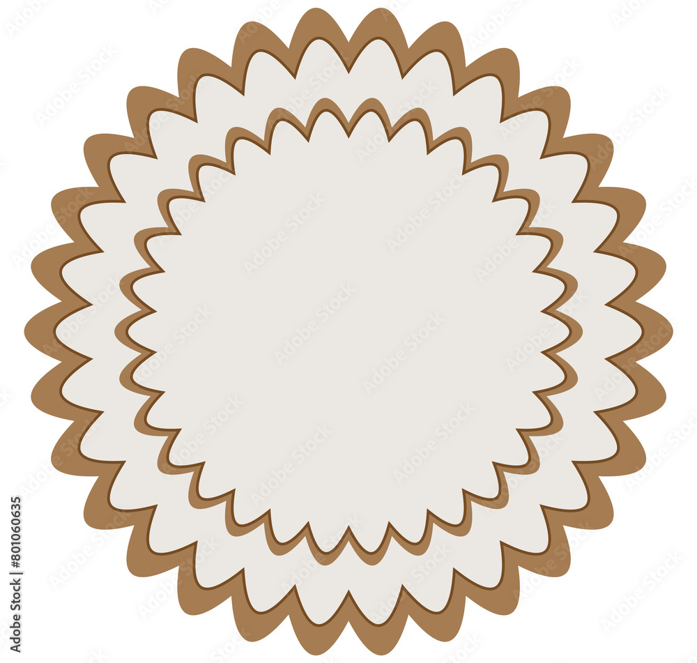 This is a beige floral illustration. This is a beige floral illustration.