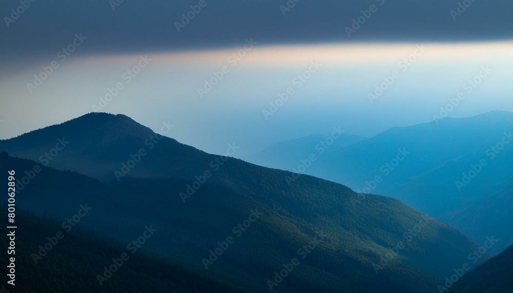 Obraz premium sunrise over mountains,sunrise, cloud, fog, sun, clouds, view, mist, morning, hill, forest, panorama