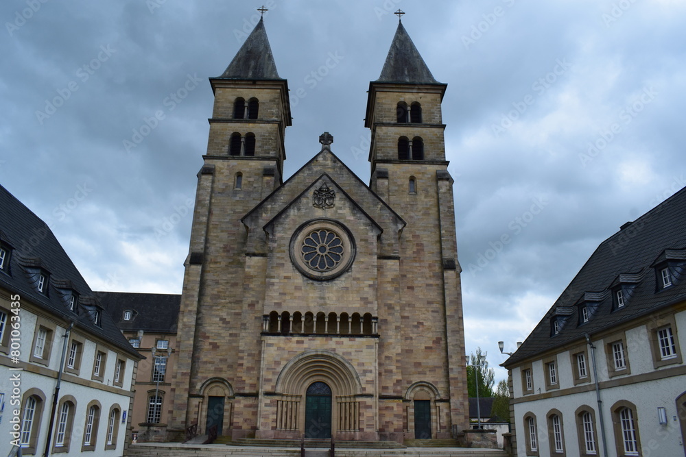church of the Abbey of Echternach church of the Abbey of Echternach