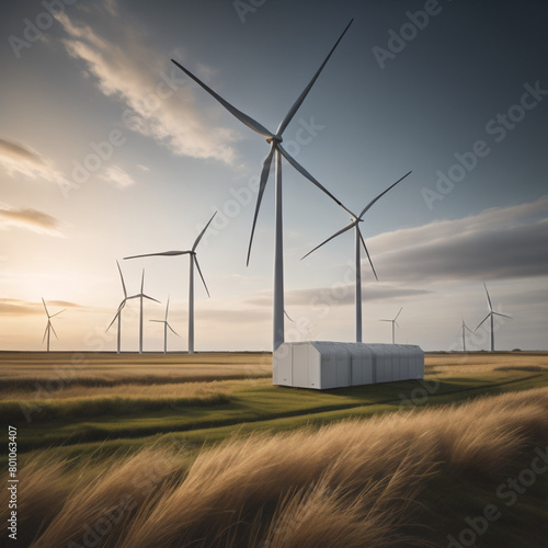 Renewable resources using wind energy to create clean power 