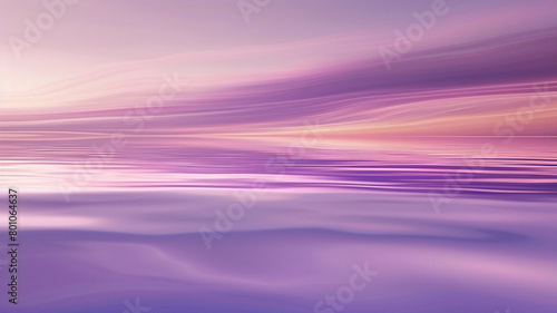 A calming abstract canvas where translucent shades of lavender and lilac blend, reminiscent of a peaceful twilight sky