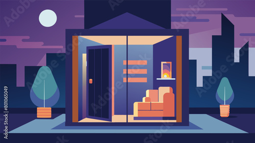 With a simple flip of a switch the compact sauna in this cosmopolitan apartment transforms into a tranquil haven releasing the tensions of the day and.