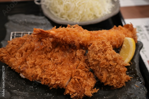 Japanese Food, Tonkatsu, Pork Cutlet - 日本料理 豚カツ
