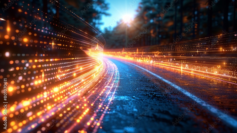The road to the future is paved with innovation and technology. The road to the future is paved with innovation and technology.