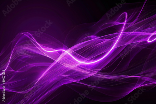 flowing purple abstract background