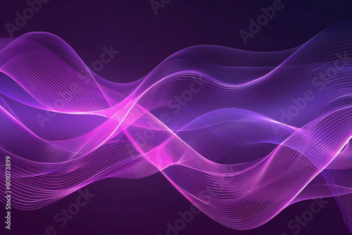 flowing purple abstract background