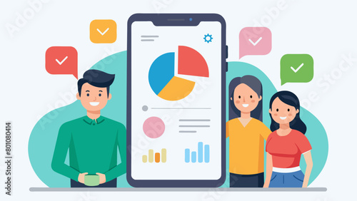 A smartphone screen showcasing a budgeting apps budget sharing feature for couples or roommates.
