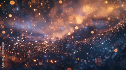 Glittering particles suspended in mid-air, catching the light in a dazzling display of shimmering beauty.
